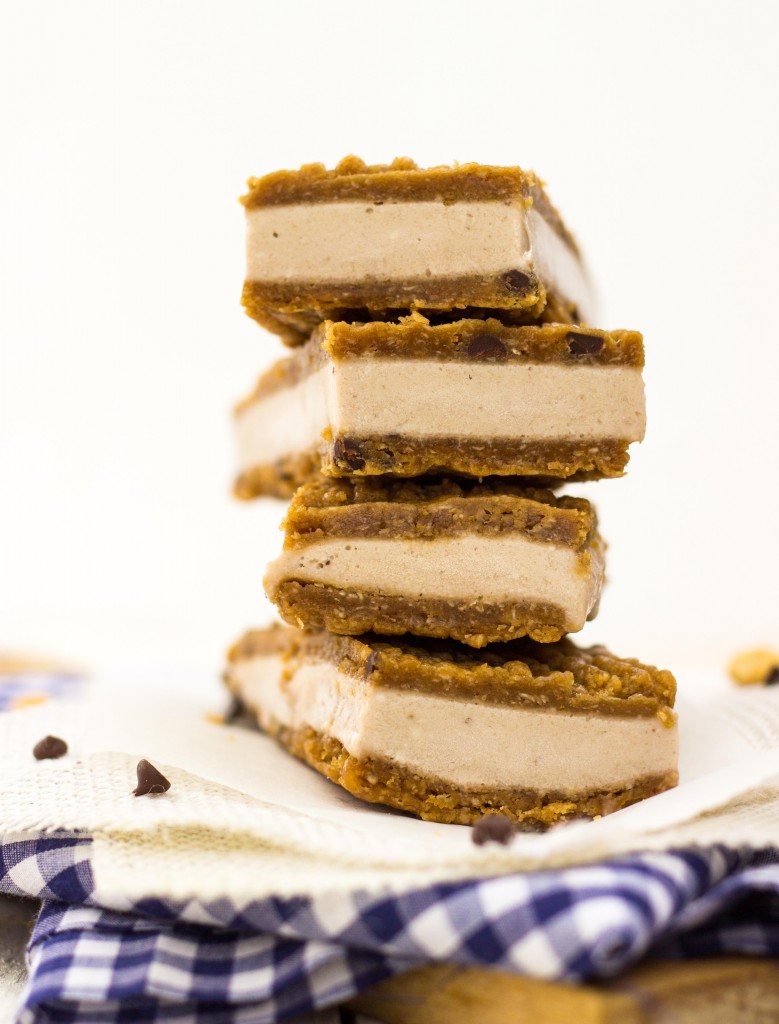 Peanut Butter & Banana Ice Cream Sandwiches-0484