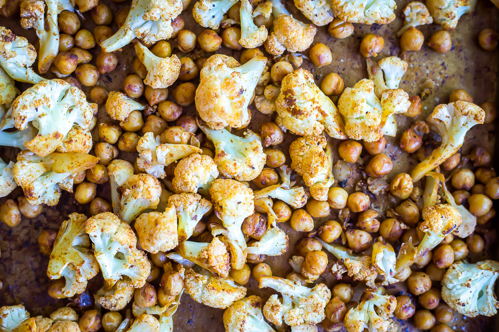 These BBQ Cauliflower and Chickpea Tacos with Creamy Lime Slaw are a delicious, filling and flavorful vegan dinner that everyone will love! They're so easy to make too! Gluten free/ vegan/ vegetarian/ dinner
