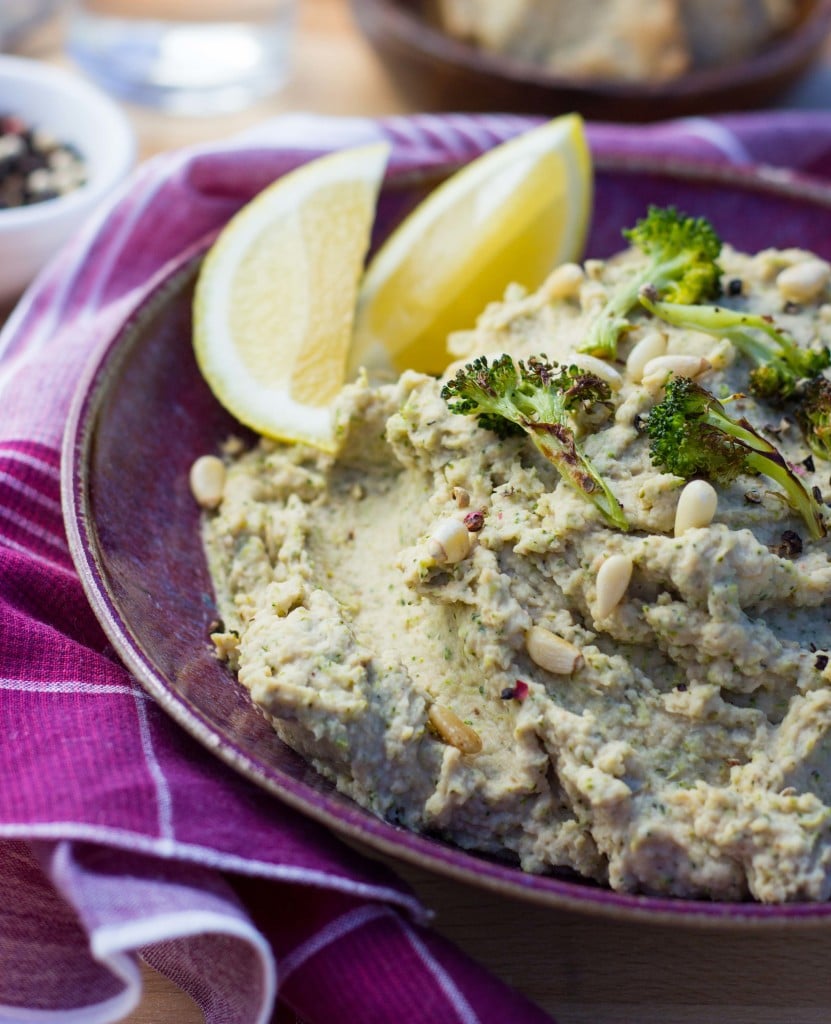 Roasted Broccoli & Lemon Hummus-5612