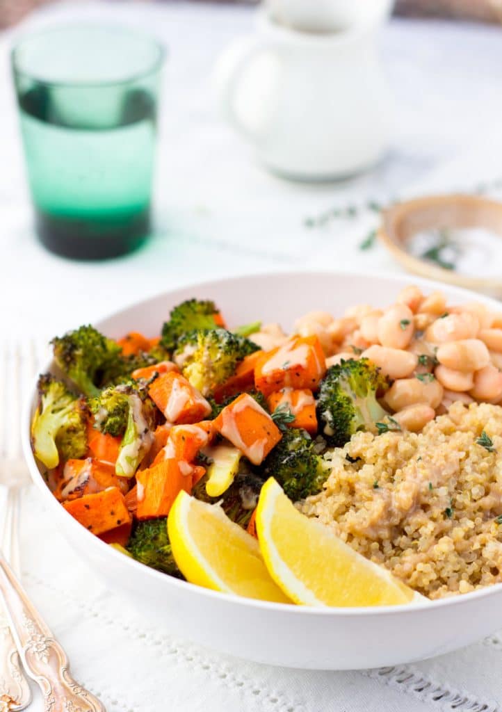 Roasted Sweet Potato & Broccoli Winter Bowls-8561