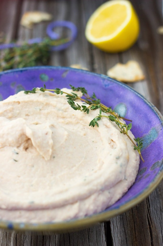 White Bean Dip with Lemon and Thyme-9885
