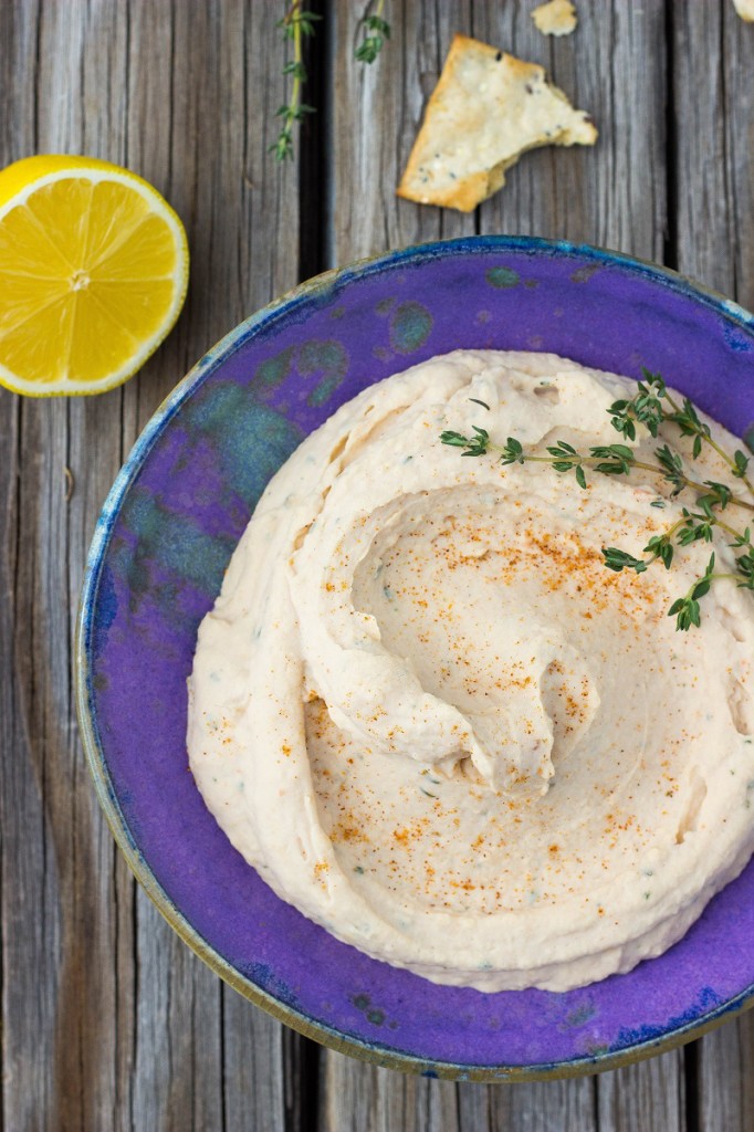 White Bean Dip with Lemon and Thyme-9894
