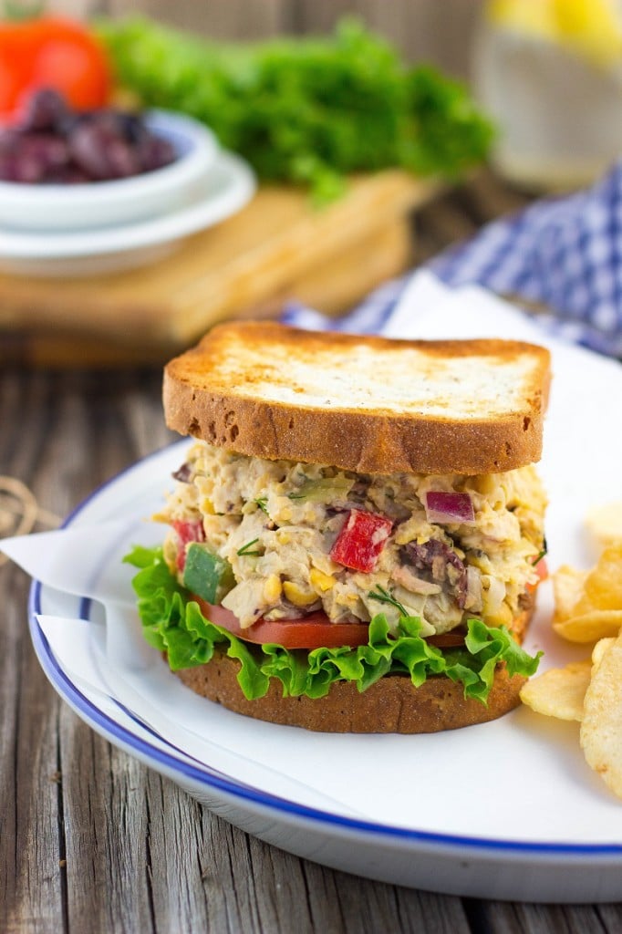 Greek Chickpea Salad Sandwiches-3095