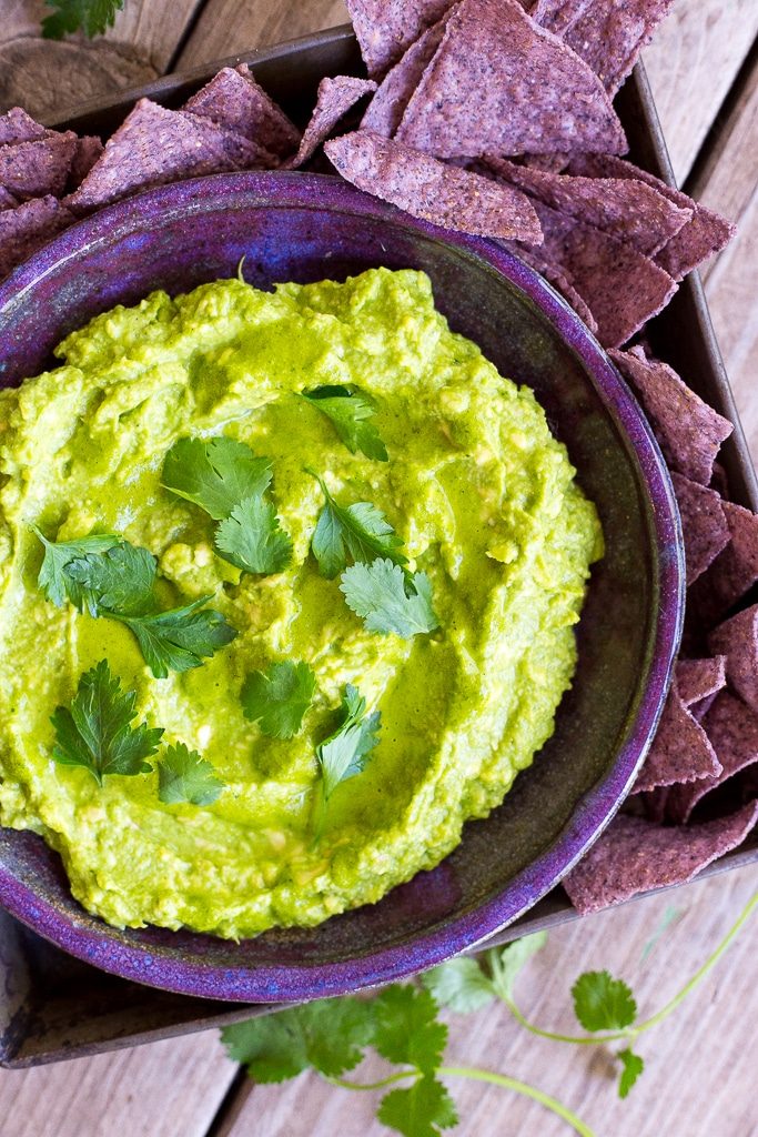This Chimichurri Guacamole is packed with so much delicious flavor! It's perfect for an appetizer, dip or just to top your favorite food with!