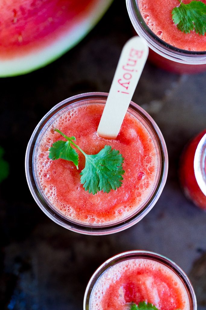 These 1-Ingredient Watermelon Slushies are so refreshing and so easy to make! You will be enjoying them all summer long!