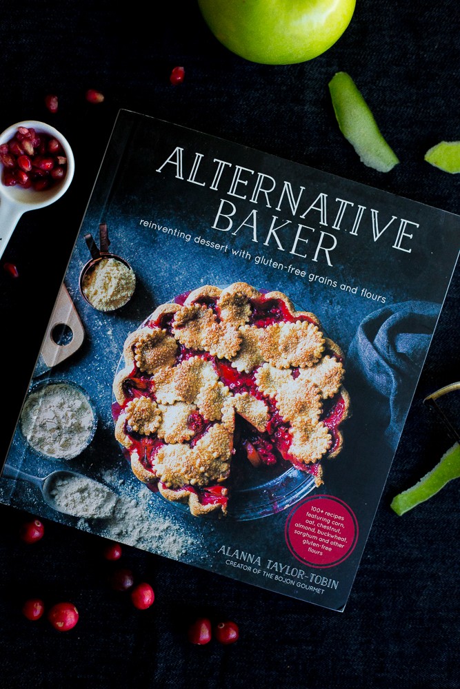 These Apple Crisps with Cranberry and Pomegranate are a delicious and easy dessert that you don't have to feel guilty about! Their' made gluten free using Teff flour and can be made in individual sizes! Recipe is from the Alternative Baker cookbook.
