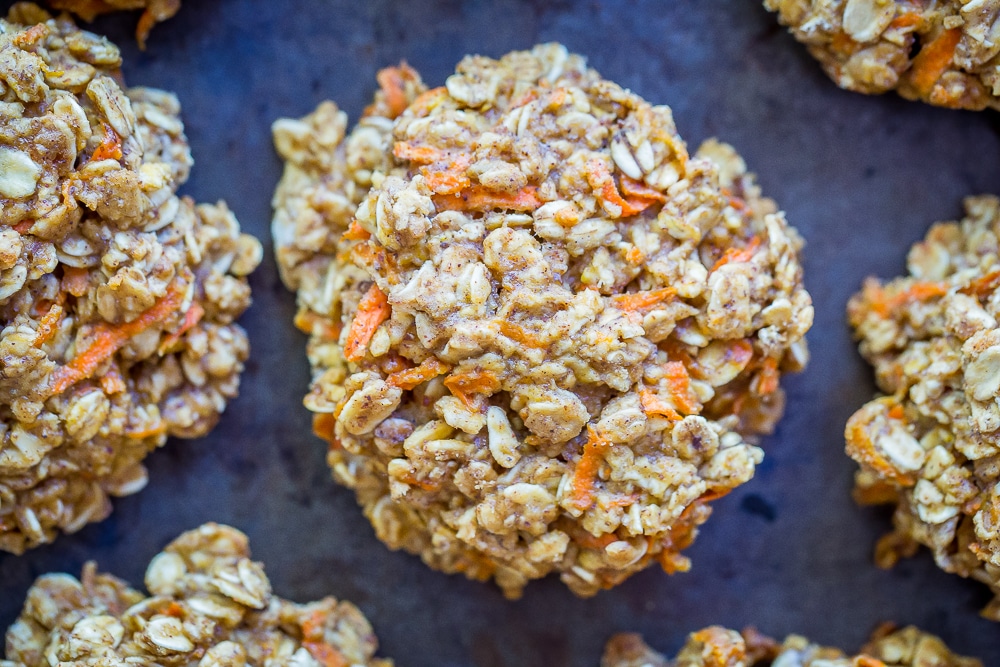 Carrot Cake Breakfast Cookies