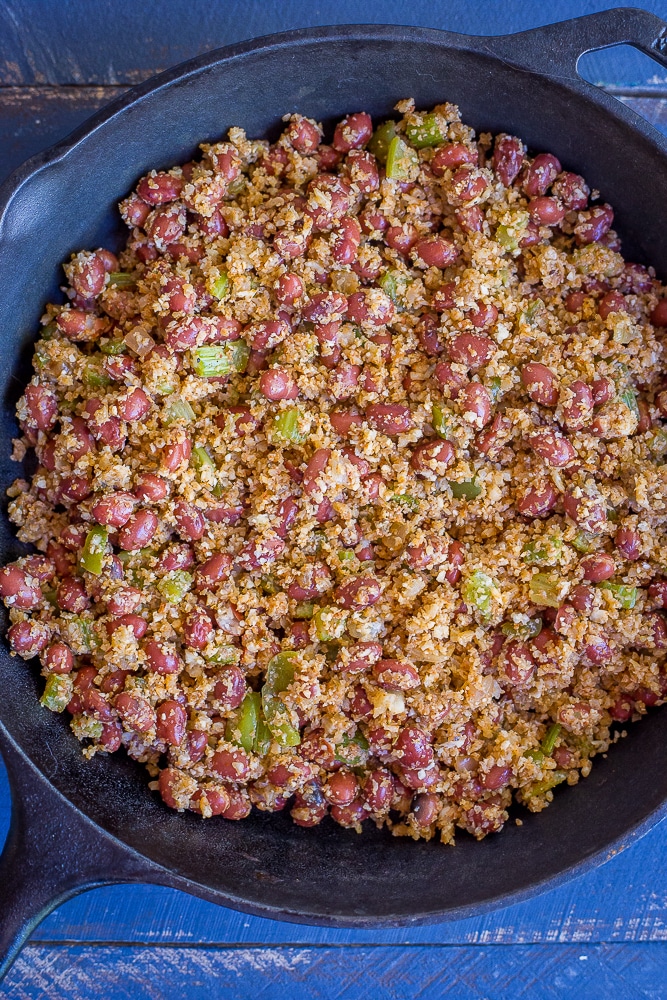 30 Minute Red Beans and Cauliflower Rice-7397