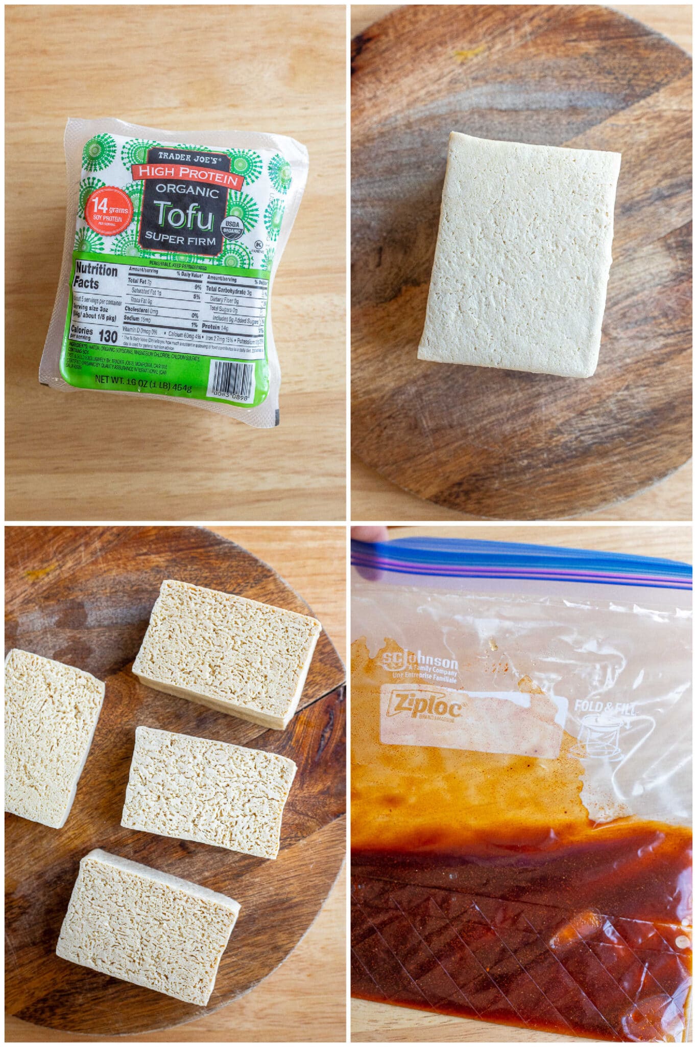 showing how to make smoky marinated tofu