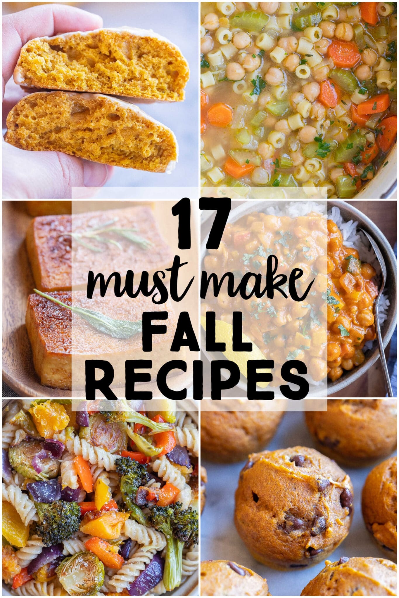 roundup photo grid for17 must make fall recipes